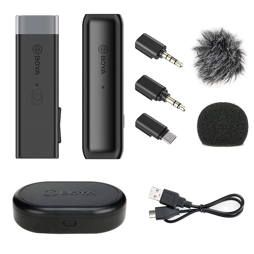 Amazon.co.jp: BOYA by WM3 ワイヤレスマイク Type-C TRRS TRS